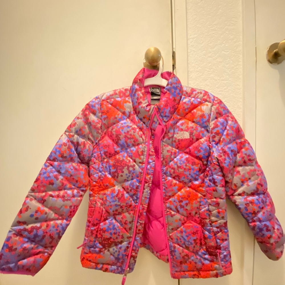 M 10/12 North face Lite puff coat